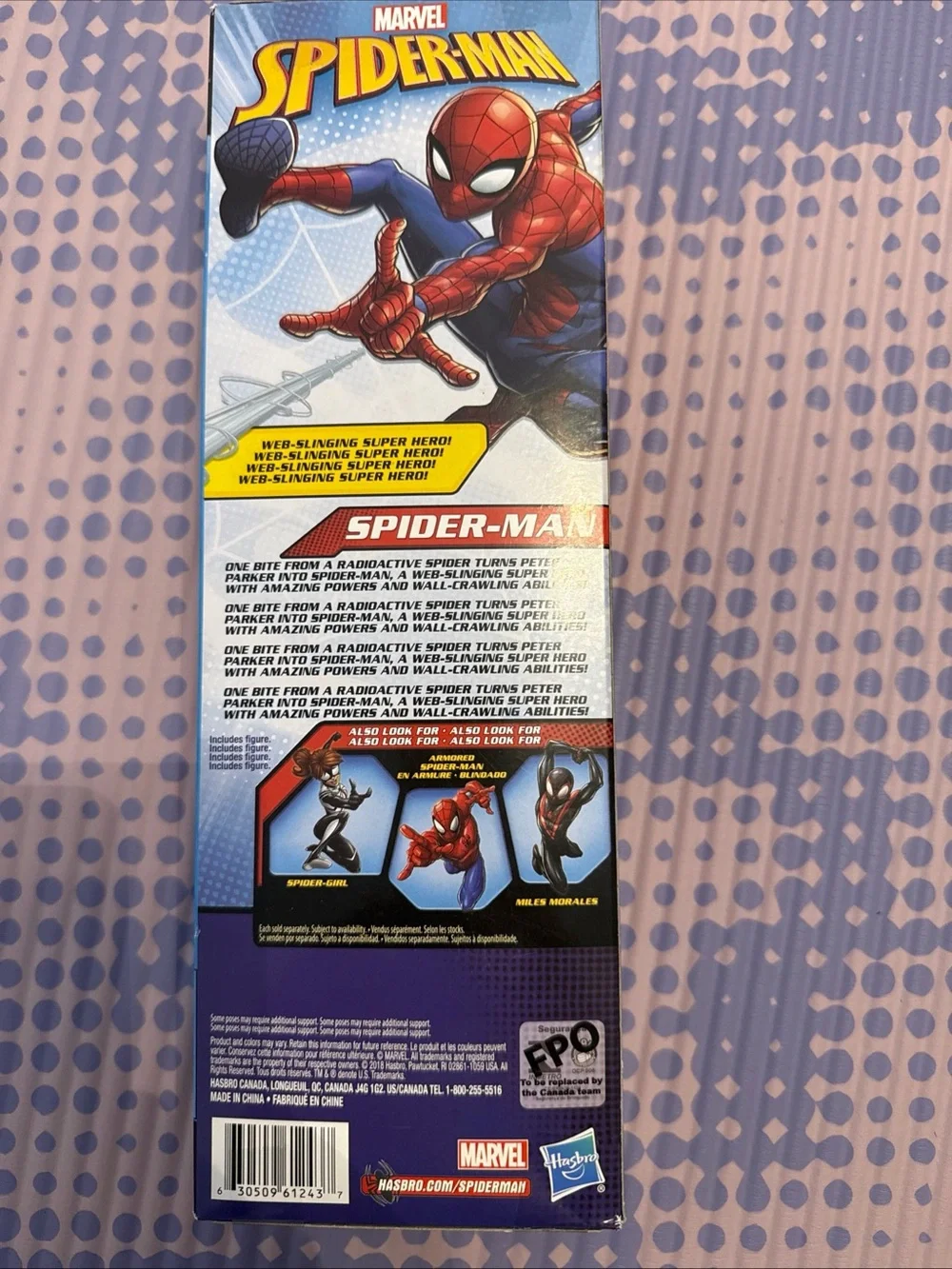 Hasbro Marvel Spider-Man Titan Hero Figure - Red & Blue